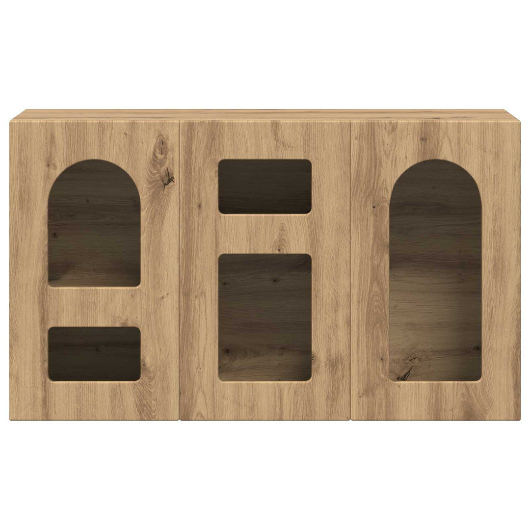 Sideboard ELST Artisan Egetræ 100 x 35 x 59 cm Konstrueret træ