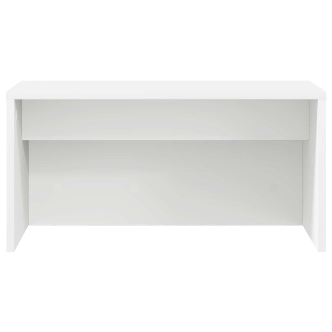 Væghængt skrivebord Hvid Konstrueret træ 60 x 45 x 30 cm