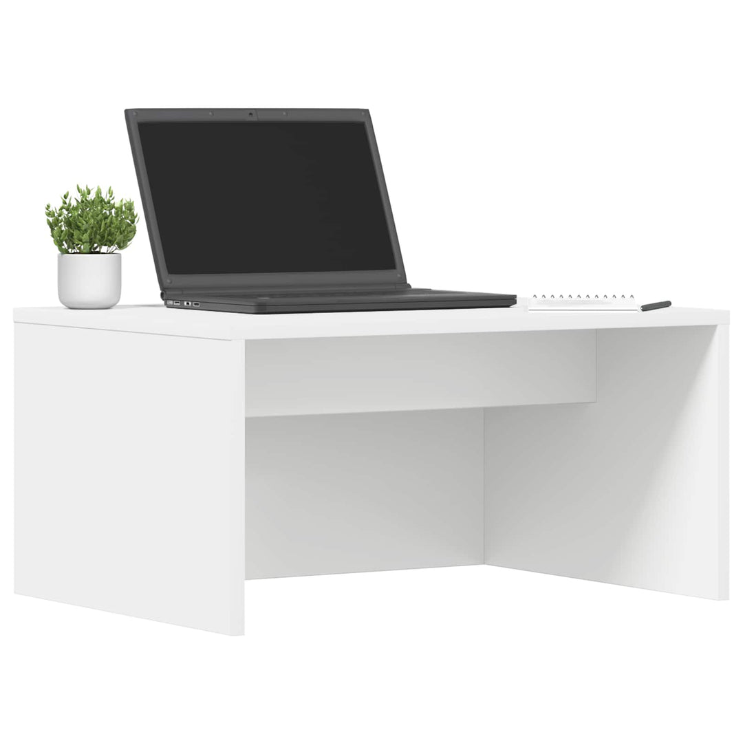 Væghængt skrivebord Hvid Konstrueret træ 60 x 45 x 30 cm