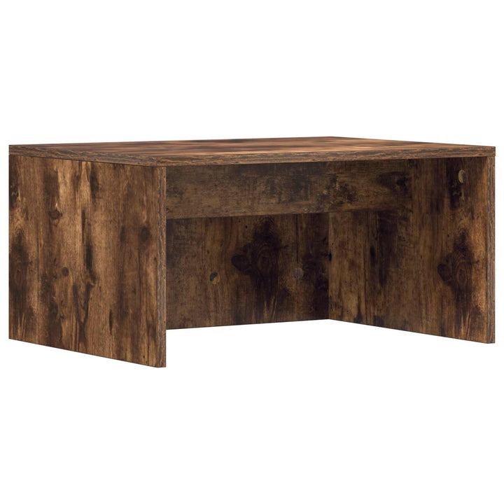 Væghængt skrivebord Røget eg 60 x 45 x 30 cm Konstrueret træ