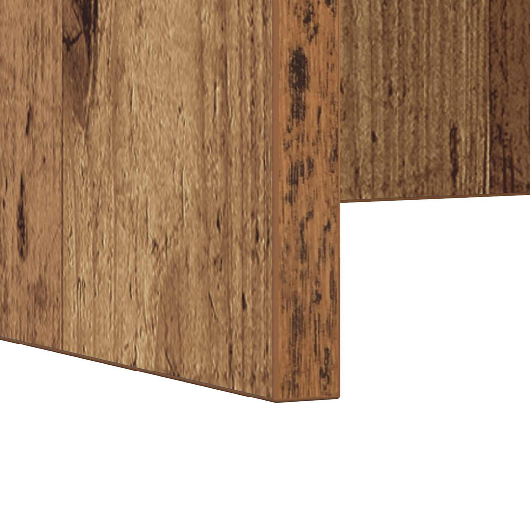 Væghængt skrivebord Gammelt træ 60 x 45 x 30 cm Konstrueret træ