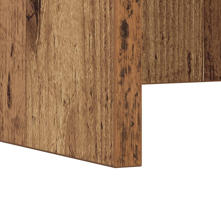 Væghængt skrivebord Gammelt træ 60 x 45 x 30 cm Konstrueret træ