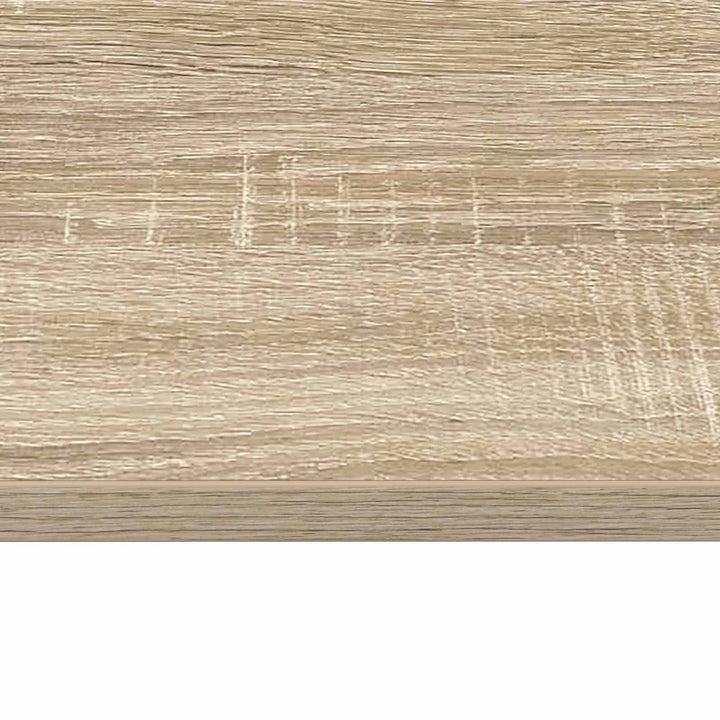 Væghængt skrivebord Sonoma eg 80 x 45 x 30 cm Konstrueret træ