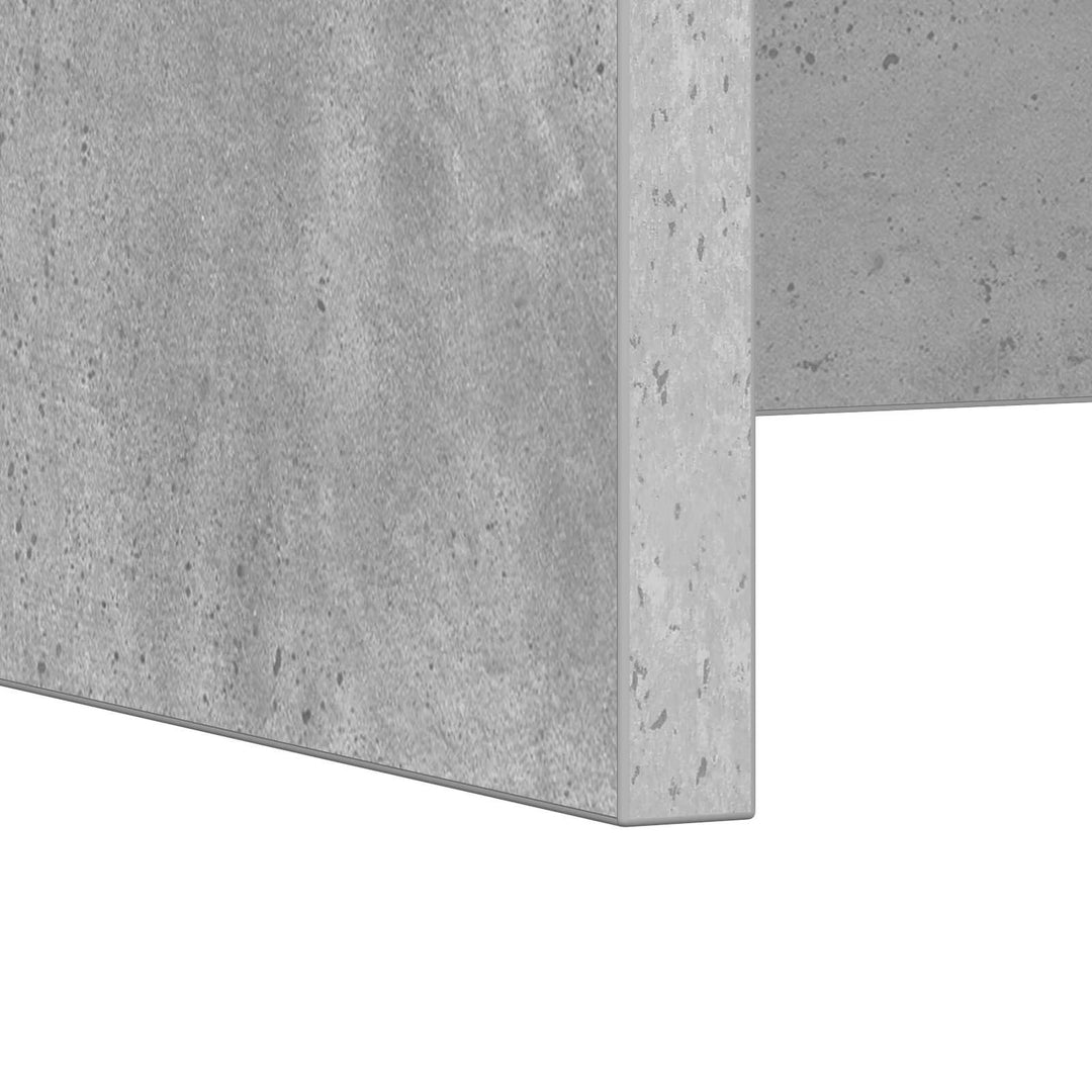Væghængt skrivebord Beton Grå 80 x 45 x 30 cm Konstrueret træ