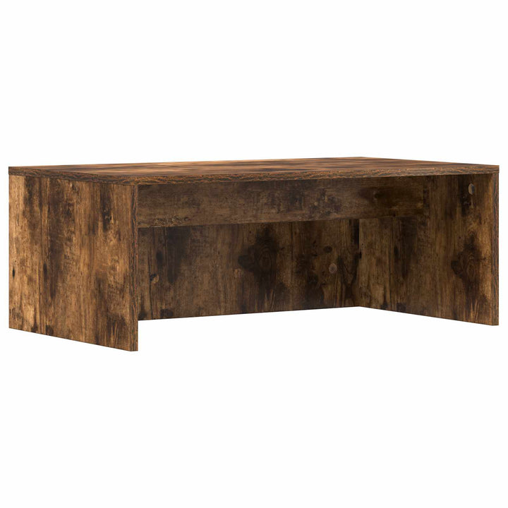 Væghængt skrivebord Røget eg 80 x 45 x 30 cm Konstrueret træ