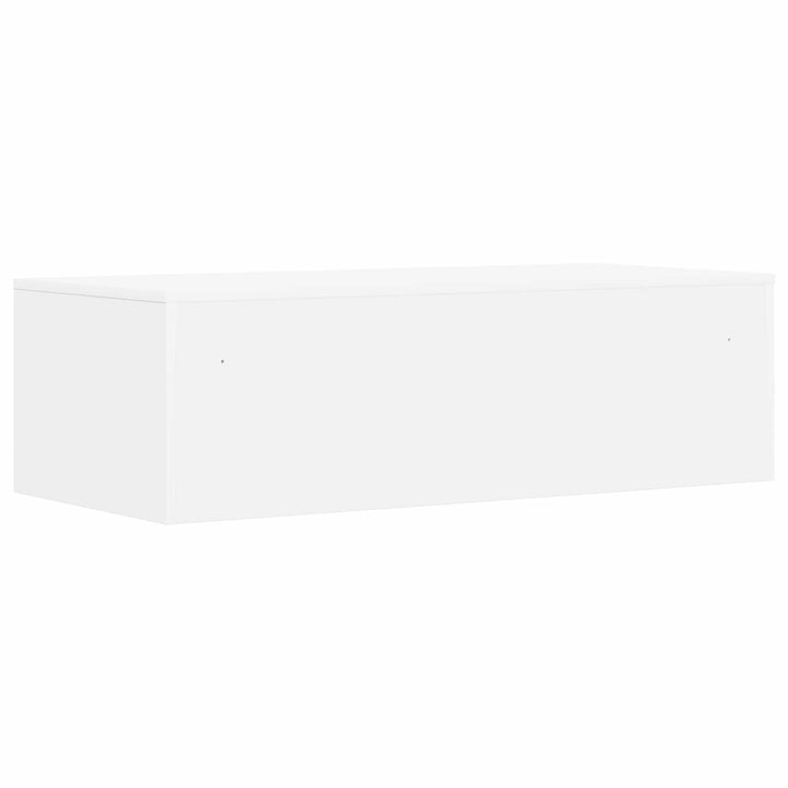 Væghængt skrivebord Hvid Konstrueret træ 100 x 45 x 30 cm
