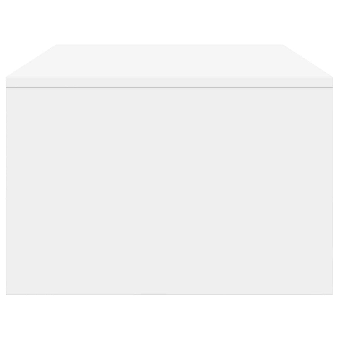 Væghængt skrivebord Hvid Konstrueret træ 100 x 45 x 30 cm