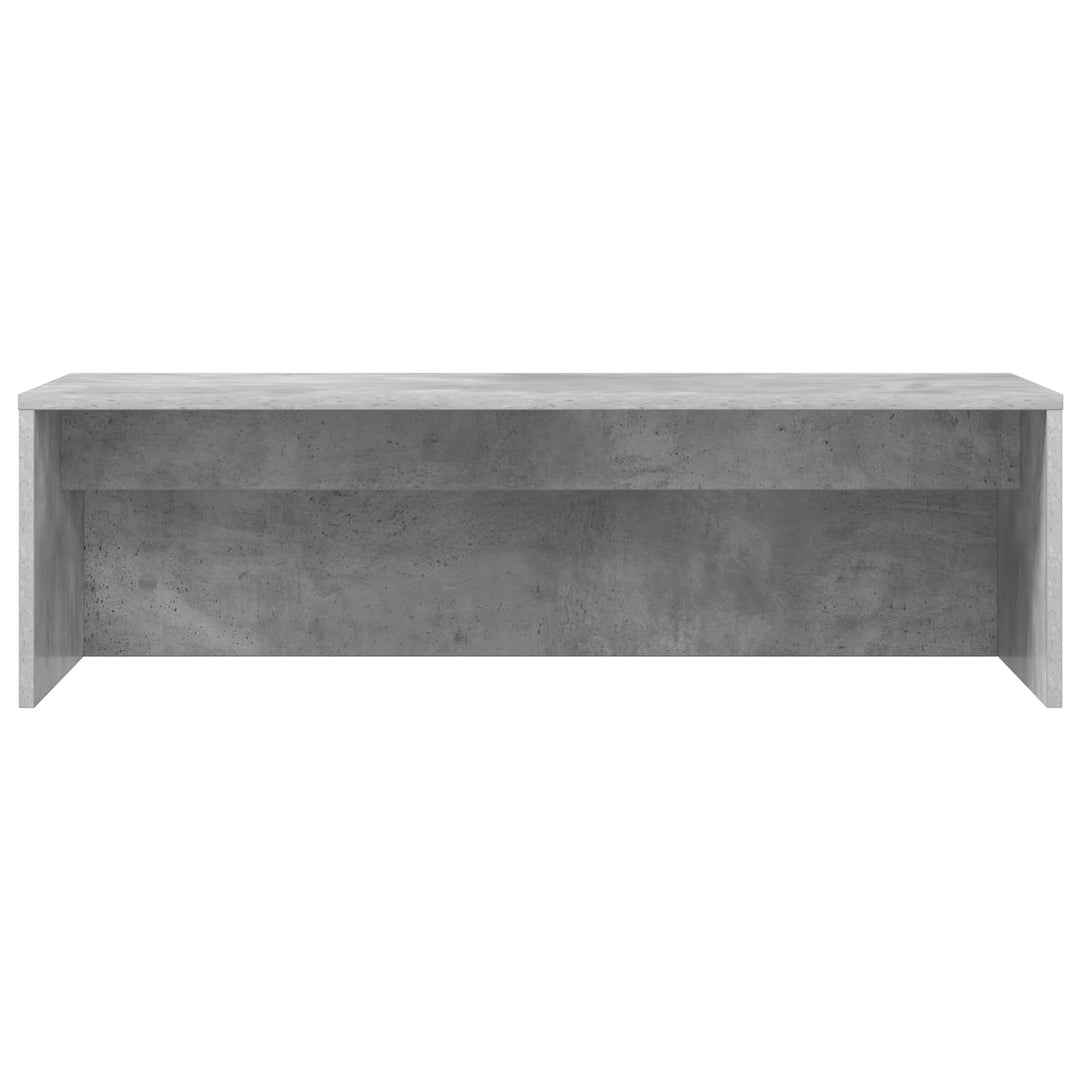 Væghængt skrivebord Beton Grå 100 x 45 x 30 cm Konstrueret træ