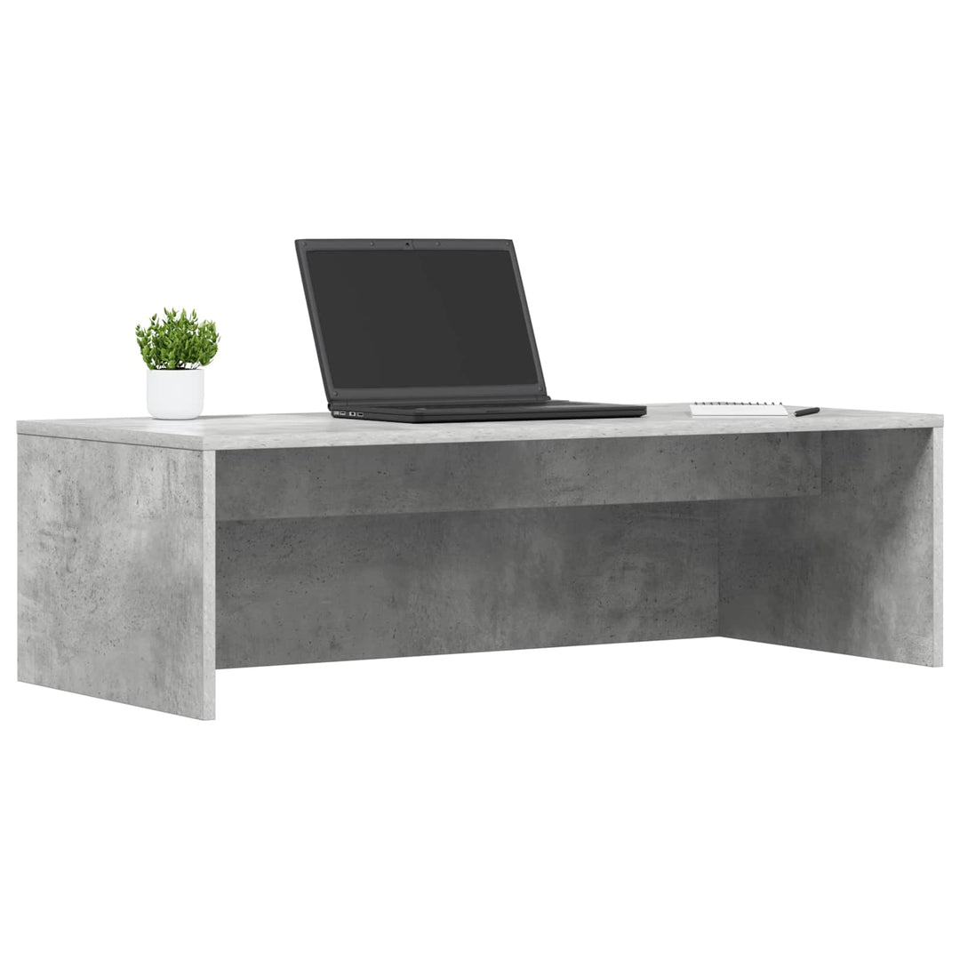 Væghængt skrivebord Beton Grå 100 x 45 x 30 cm Konstrueret træ