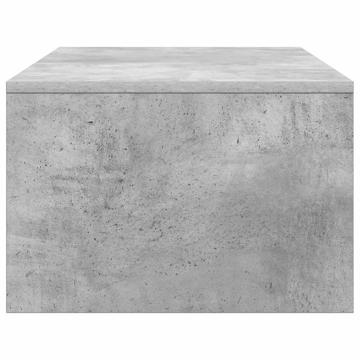 Væghængt skrivebord Beton Grå 100 x 45 x 30 cm Konstrueret træ