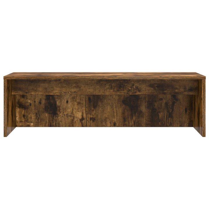 Væghængt skrivebord Røget eg Konstrueret træ 100 x 45 x 30 cm