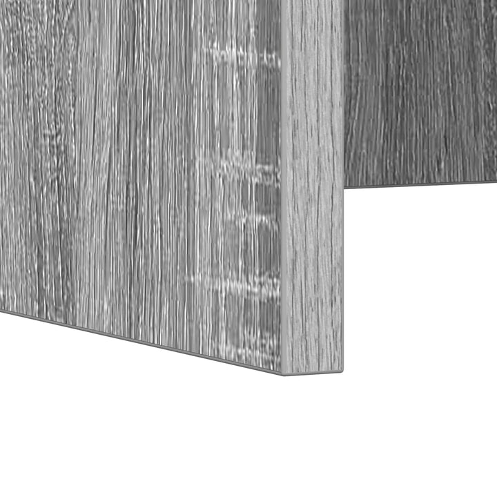 Væghængt skrivebord Grå Sonoma Konstrueret træ 100 x 45 x 30 cm