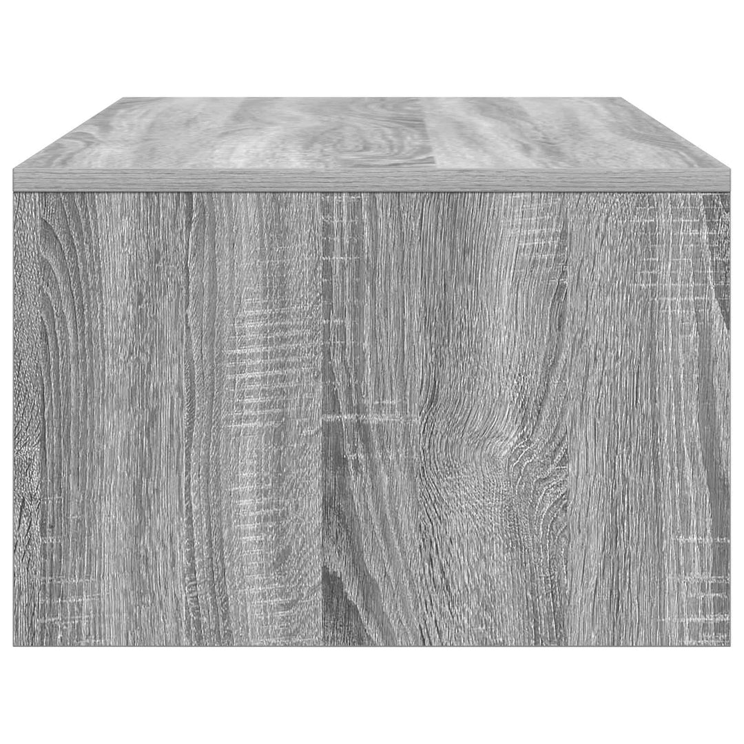 Væghængt skrivebord Grå Sonoma Konstrueret træ 100 x 45 x 30 cm