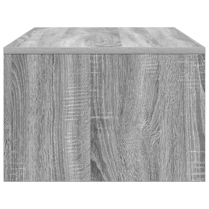 Væghængt skrivebord Grå Sonoma Konstrueret træ 100 x 45 x 30 cm