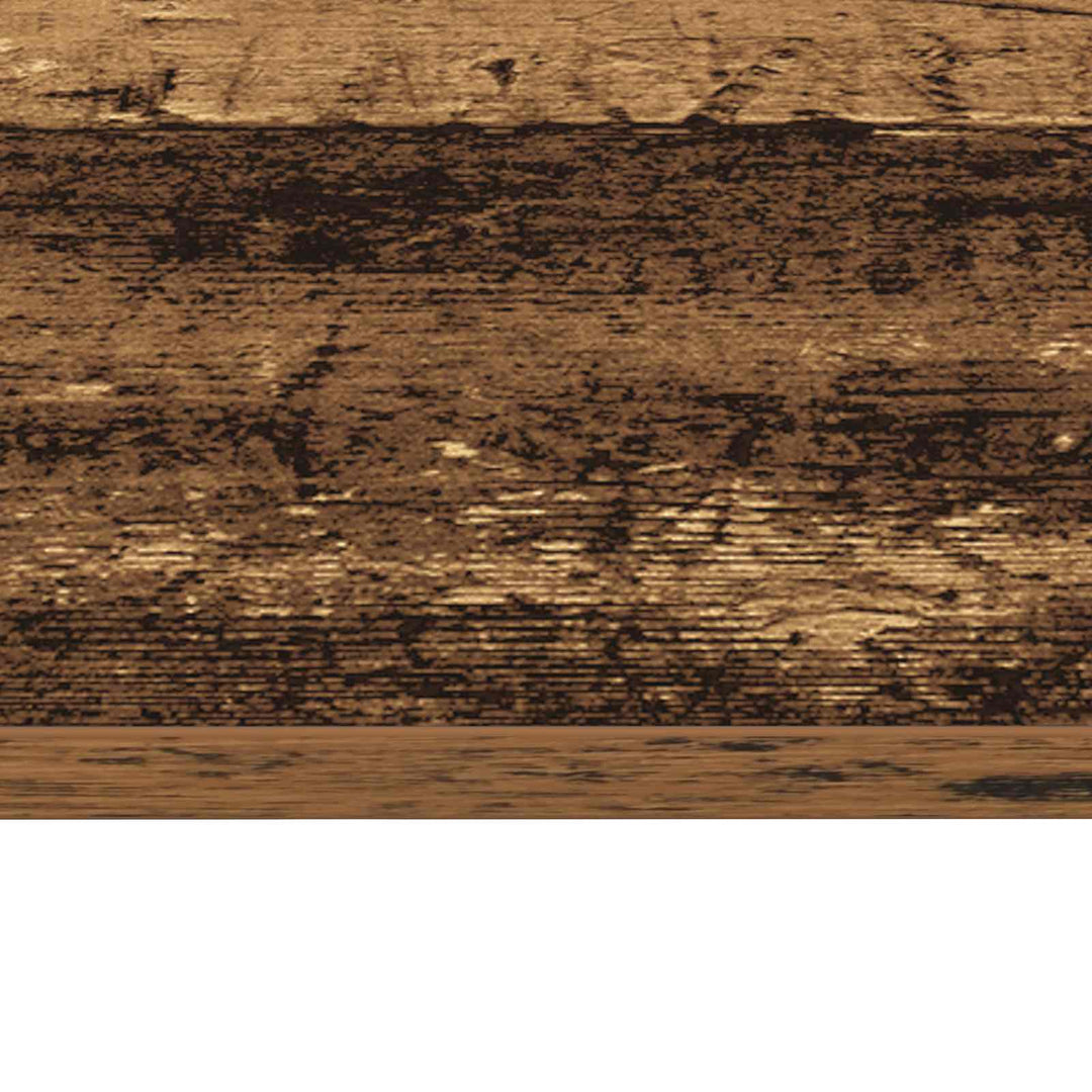Væghængt skrivebord Vægmonteret Gammelt træ 100 x 45 x 30 cm