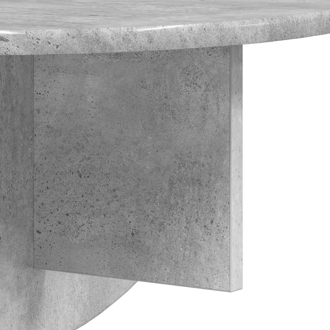 Væghylde Vægmonteret Beton Grå 48 x 24 x 24 cm Konstrueret træ