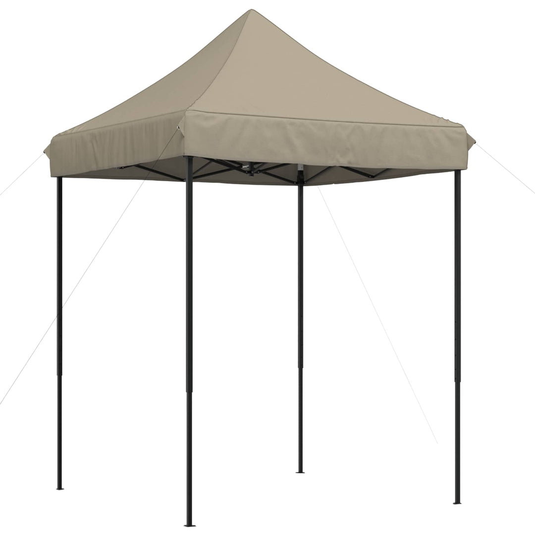 Party Tent 200 x 200 x 306 cm Gråbrun Oxford stof