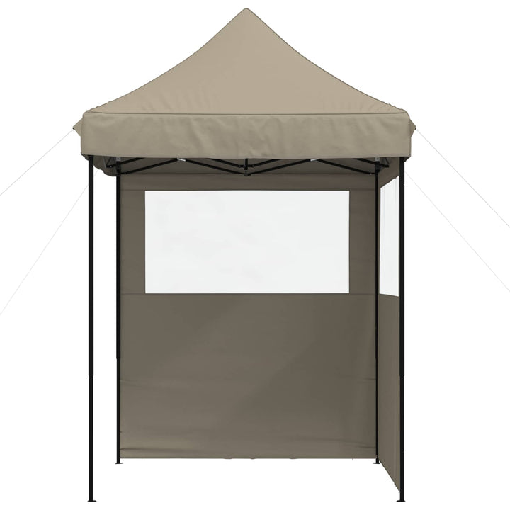 Party Tent 200 x 200 x 306 cm Gråbrun Oxford stof