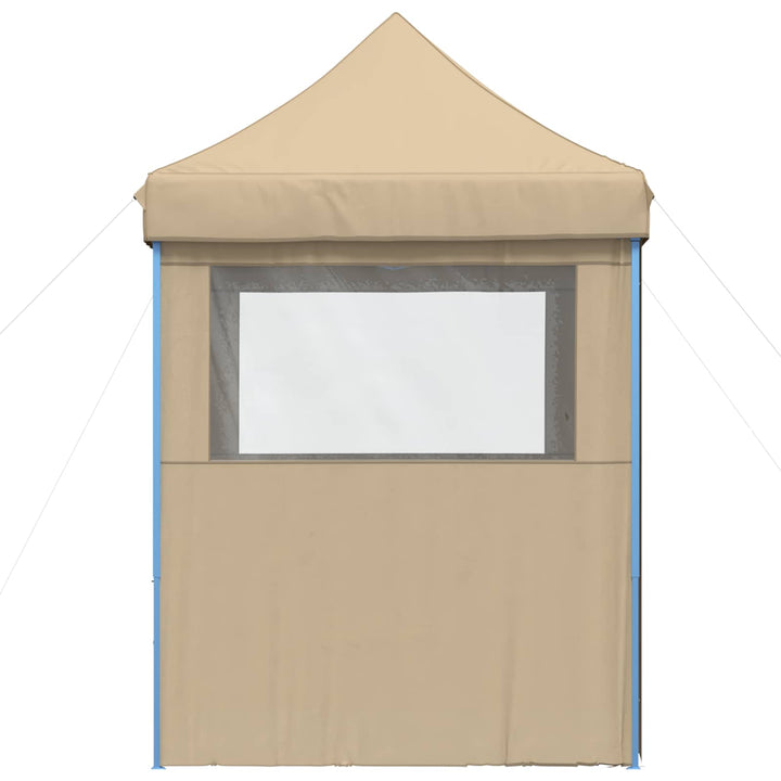 Party Tent Beige 200 x 200 x 306 cm Oxford stof