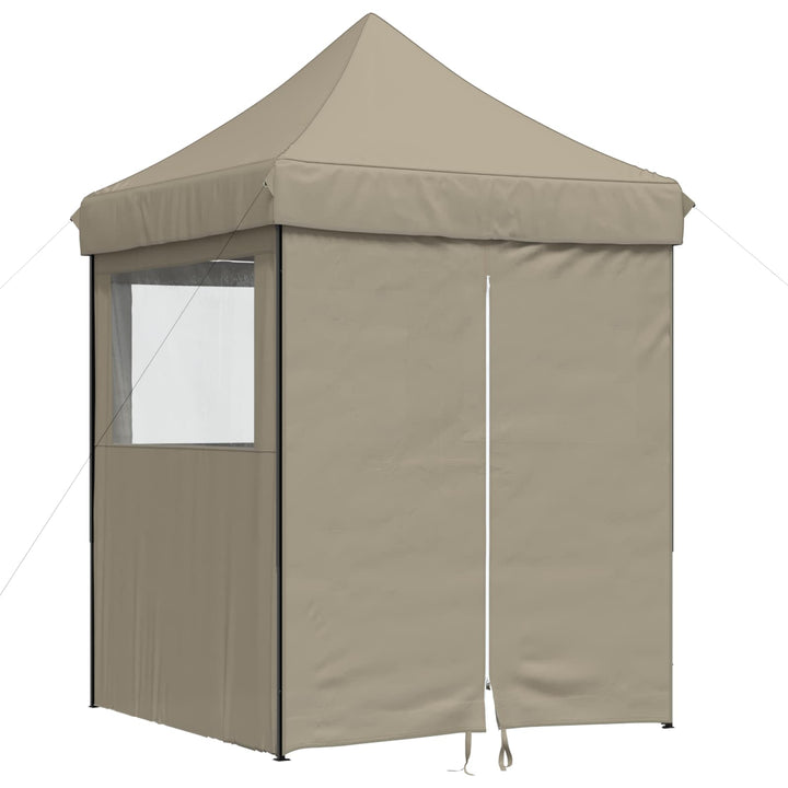 Party Tent Gråbrun 200 x 200 x 306 cm Oxford stof