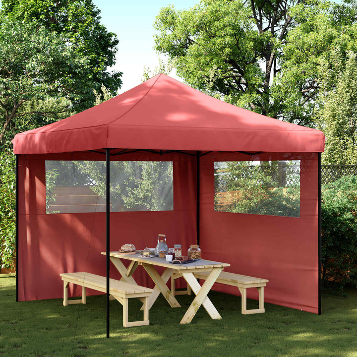 Party Tent 292 x 292 x 315 cm Bordeaux Oxford stof