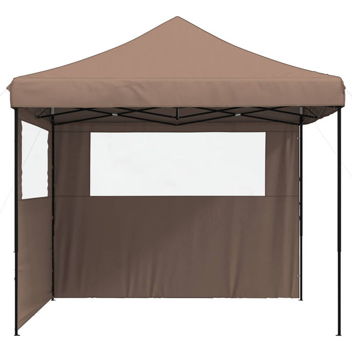 Party Tent 292 x 292 x 315 cm Brun Oxford stof