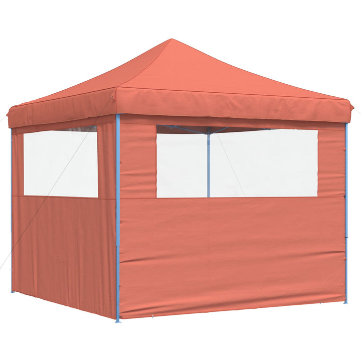 Party Tent Terrakotta 292 x 292 x 315 cm Oxford stof