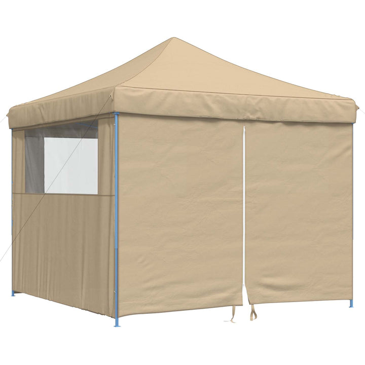 Party Tent Beige 292 x 292 x 315 cm Oxford stof