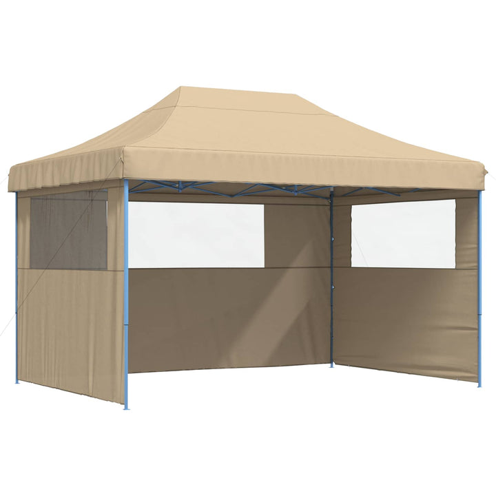 Party Tent Beige 279 x 410 x 315 cm Oxford stof