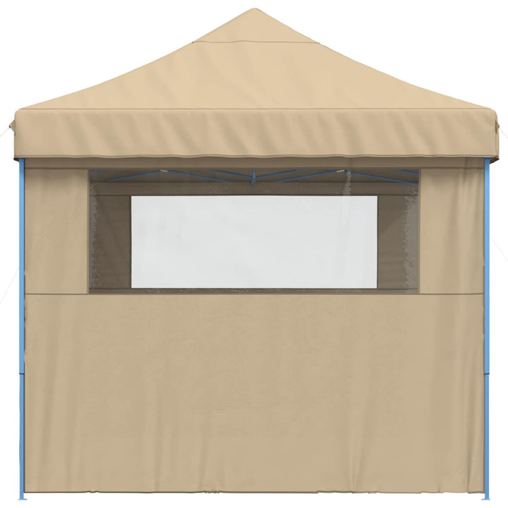 Party Tent Beige 279 x 410 x 315 cm Oxford stof