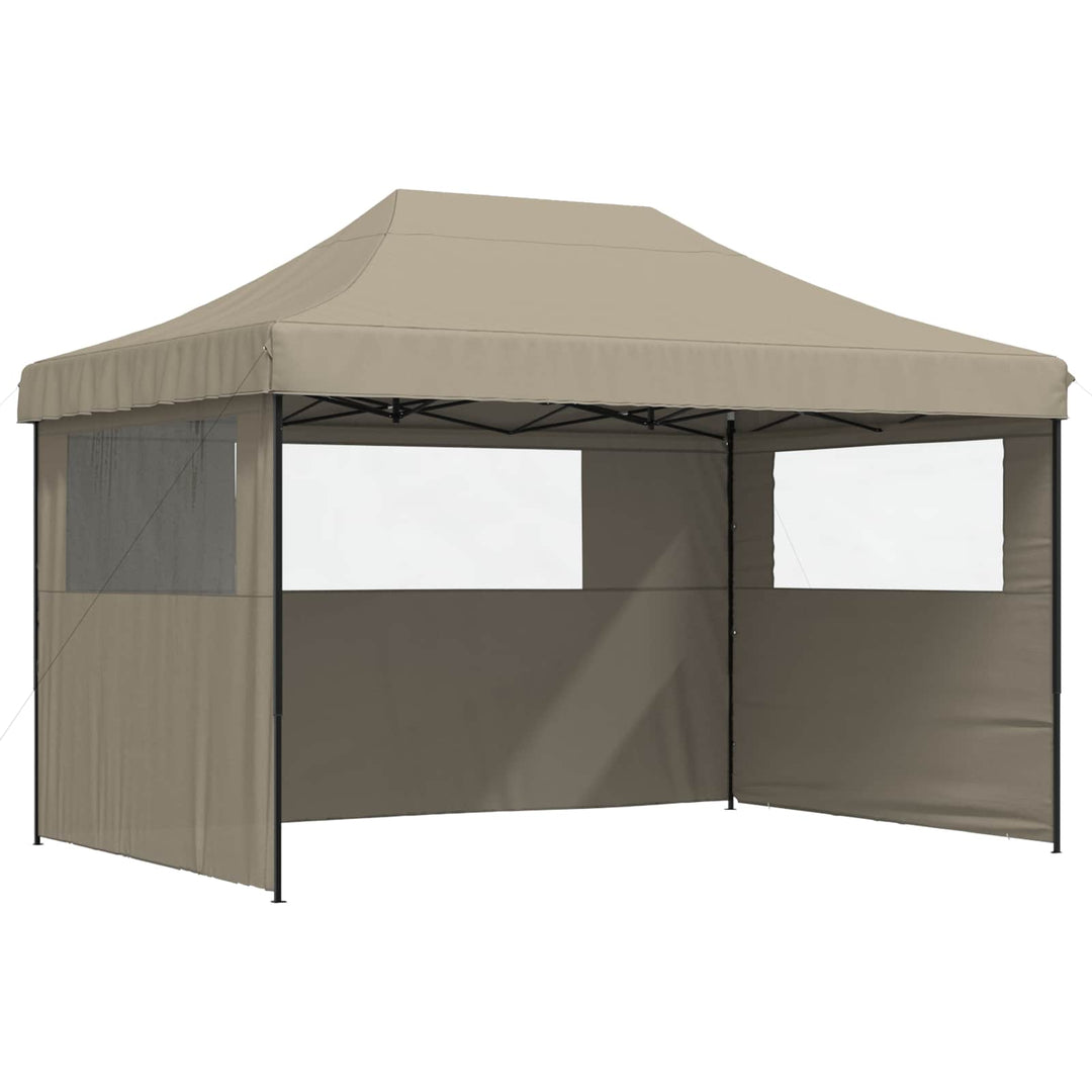 Party Tent 279 x 410 x 315 cm Gråbrun Oxford stof