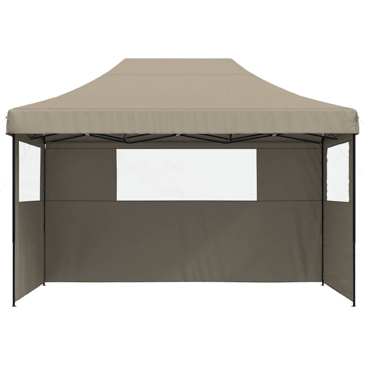 Party Tent Gråbrun 279 x 410 x 315 cm Oxford stof