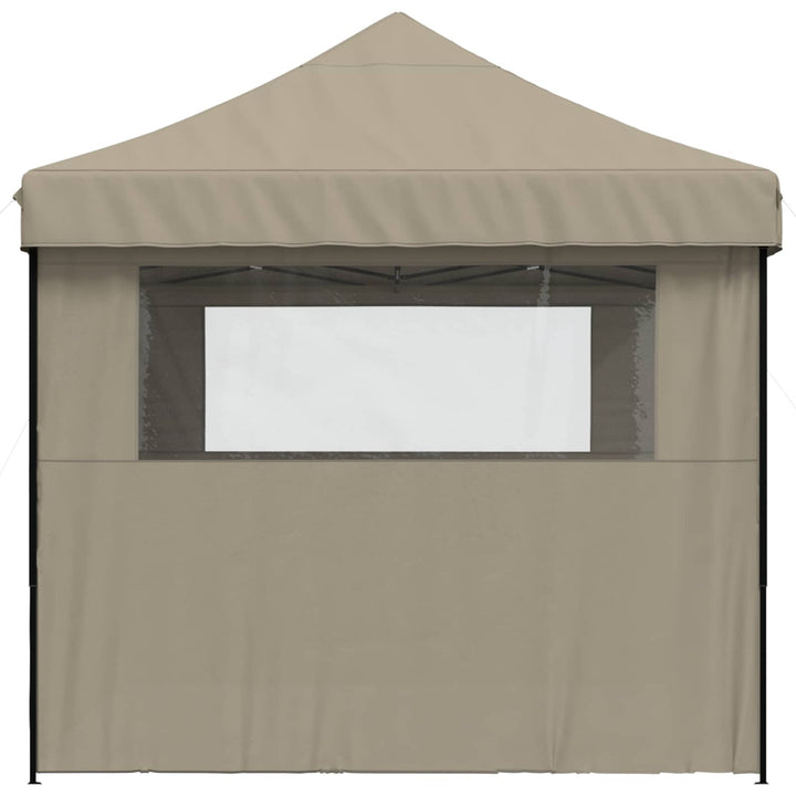 Party Tent Gråbrun 279 x 410 x 315 cm Oxford stof
