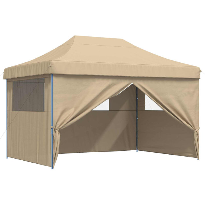 Party Tent Beige 279 x 410 x 315 cm Oxford stof