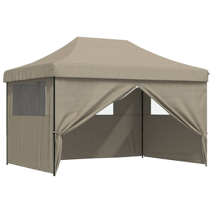 Party Tent Gråbrun 279 x 410 x 315 cm Oxford stof