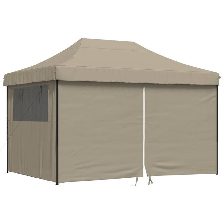 Party Tent Gråbrun 279 x 410 x 315 cm Oxford stof