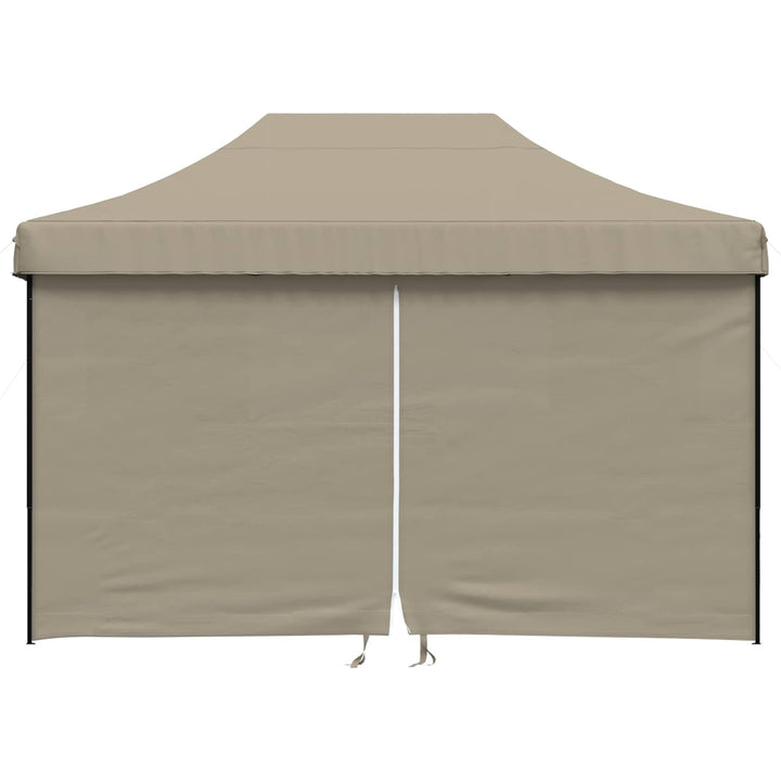 Party Tent Gråbrun 279 x 410 x 315 cm Oxford stof