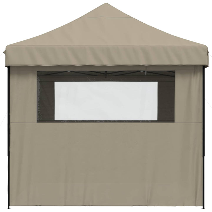Party Tent Gråbrun 279 x 410 x 315 cm Oxford stof