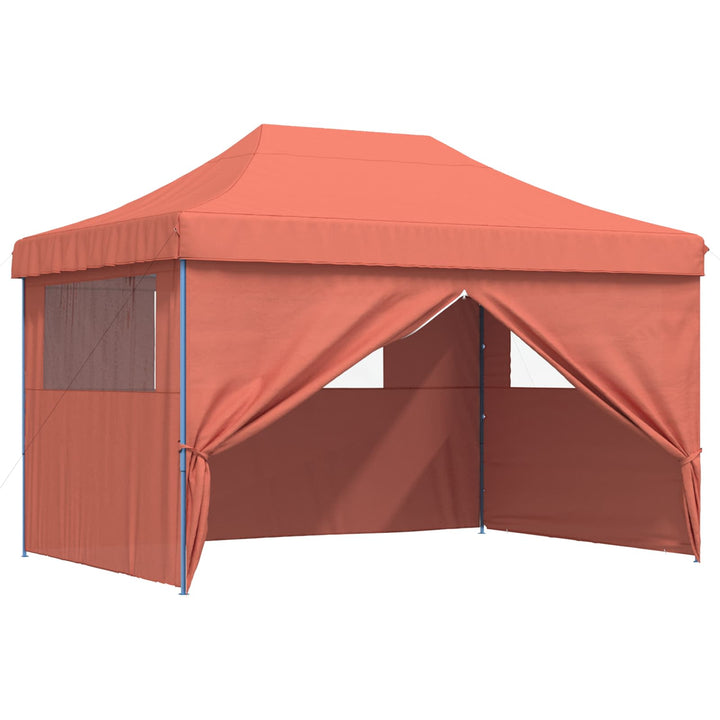 Party Tent Terrakotta 279 x 410 x 315 cm Oxford stof
