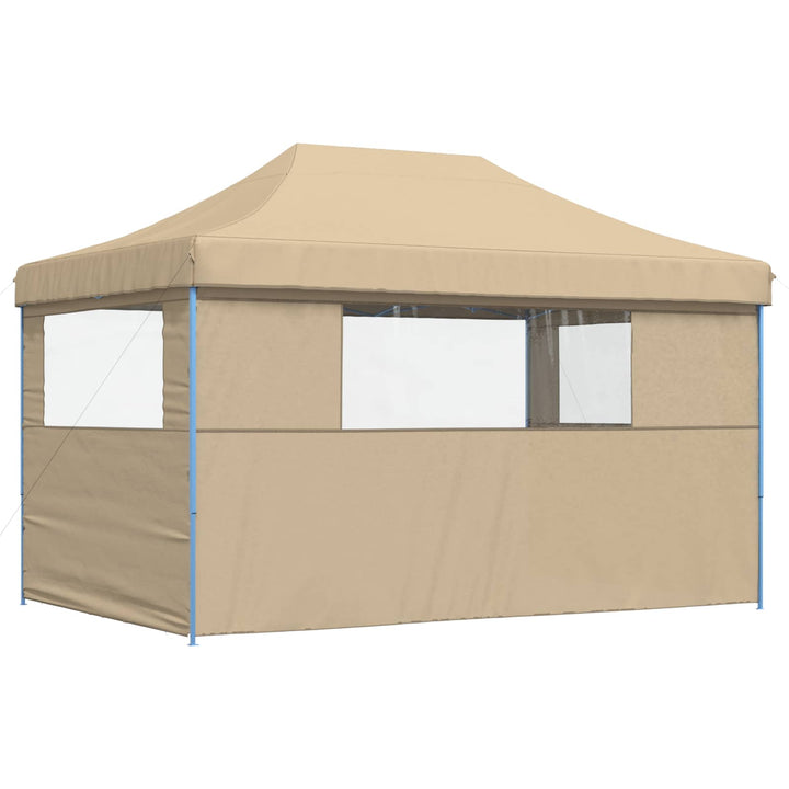 Party Tent Beige 292 x 440 x 315 cm Oxford stof