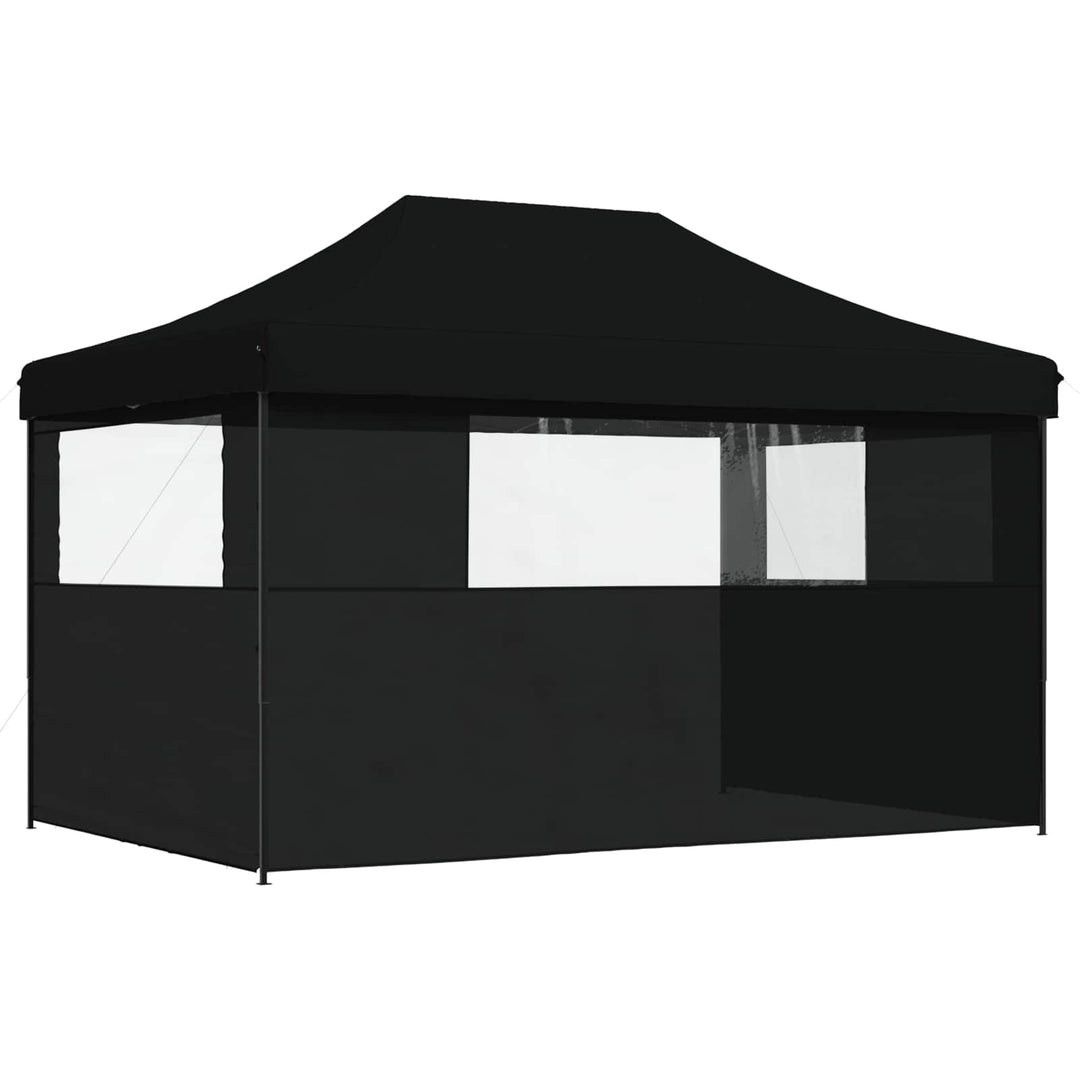 Party Tent Sort 292 x 440 x 315 cm Oxford stof