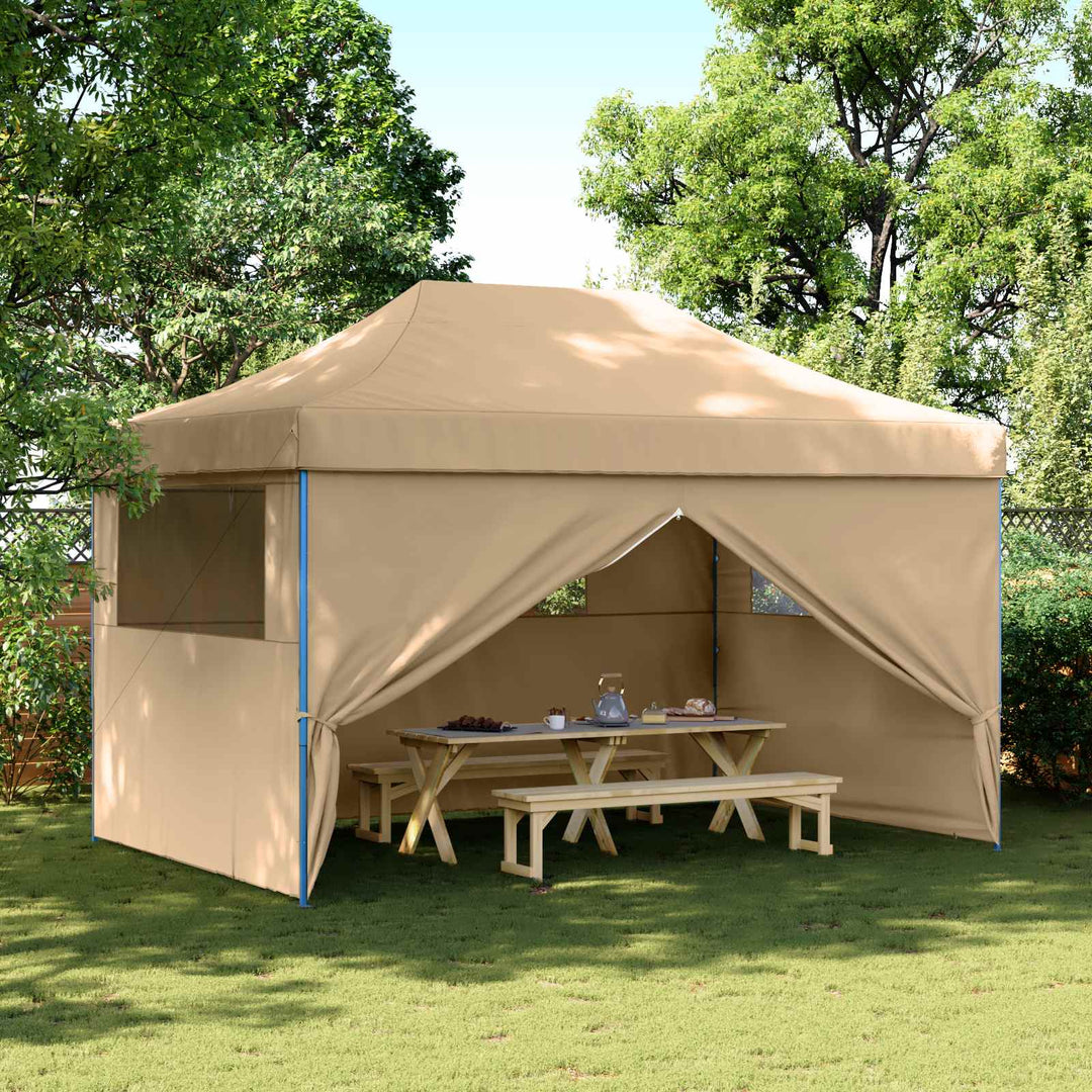 Party Tent 292 x 440 x 315 cm Beige Oxford stof