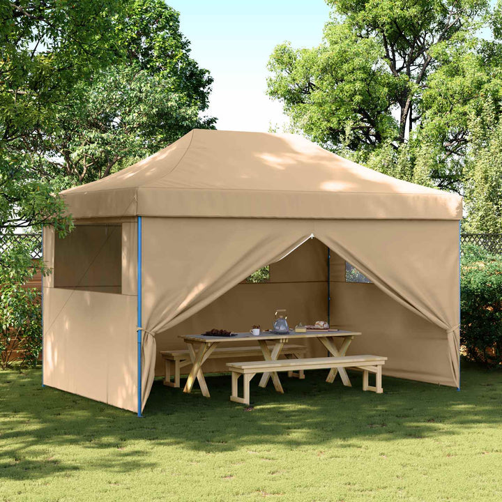 Party Tent 292 x 440 x 315 cm Beige Oxford stof