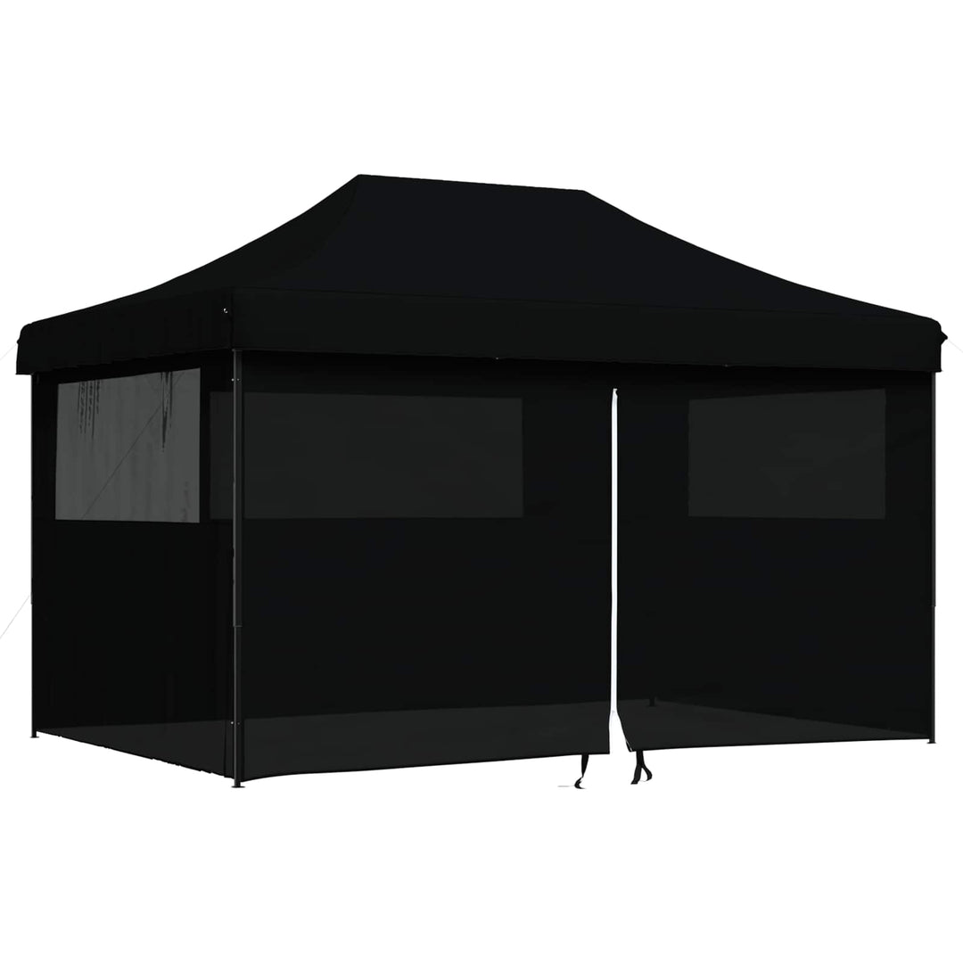 Party Tent Sort 292 x 440 x 315 cm Oxford stof