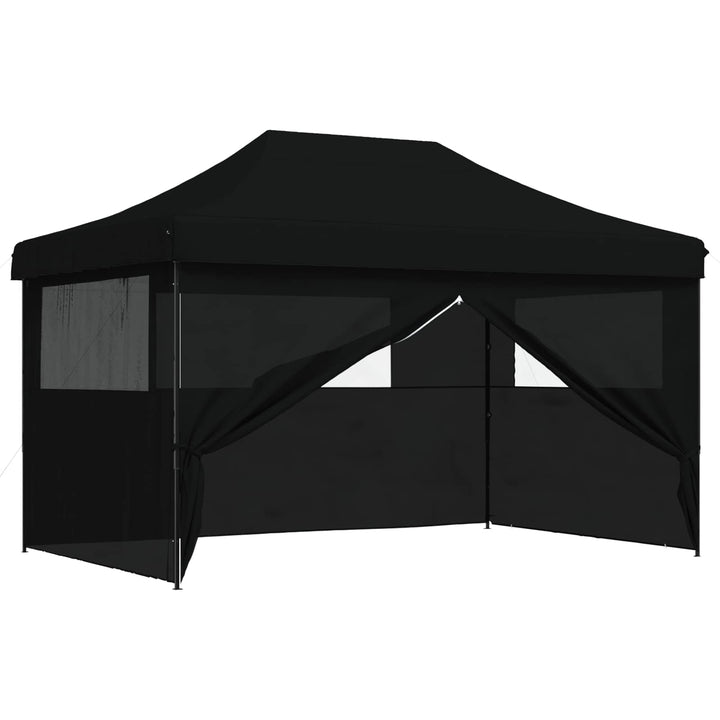 Party Tent Sort 292 x 440 x 315 cm Oxford stof