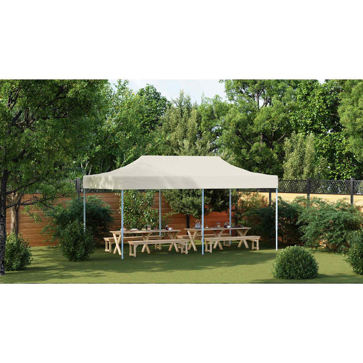 Party Tent Creme 291 x 580 x 315 cm Oxford stof