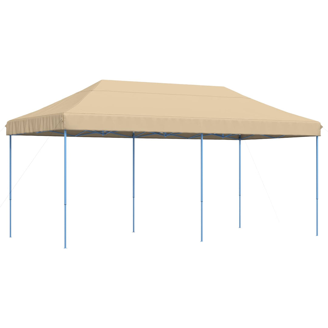 Party Tent Beige 292 x 580 x 315 cm Oxford stof