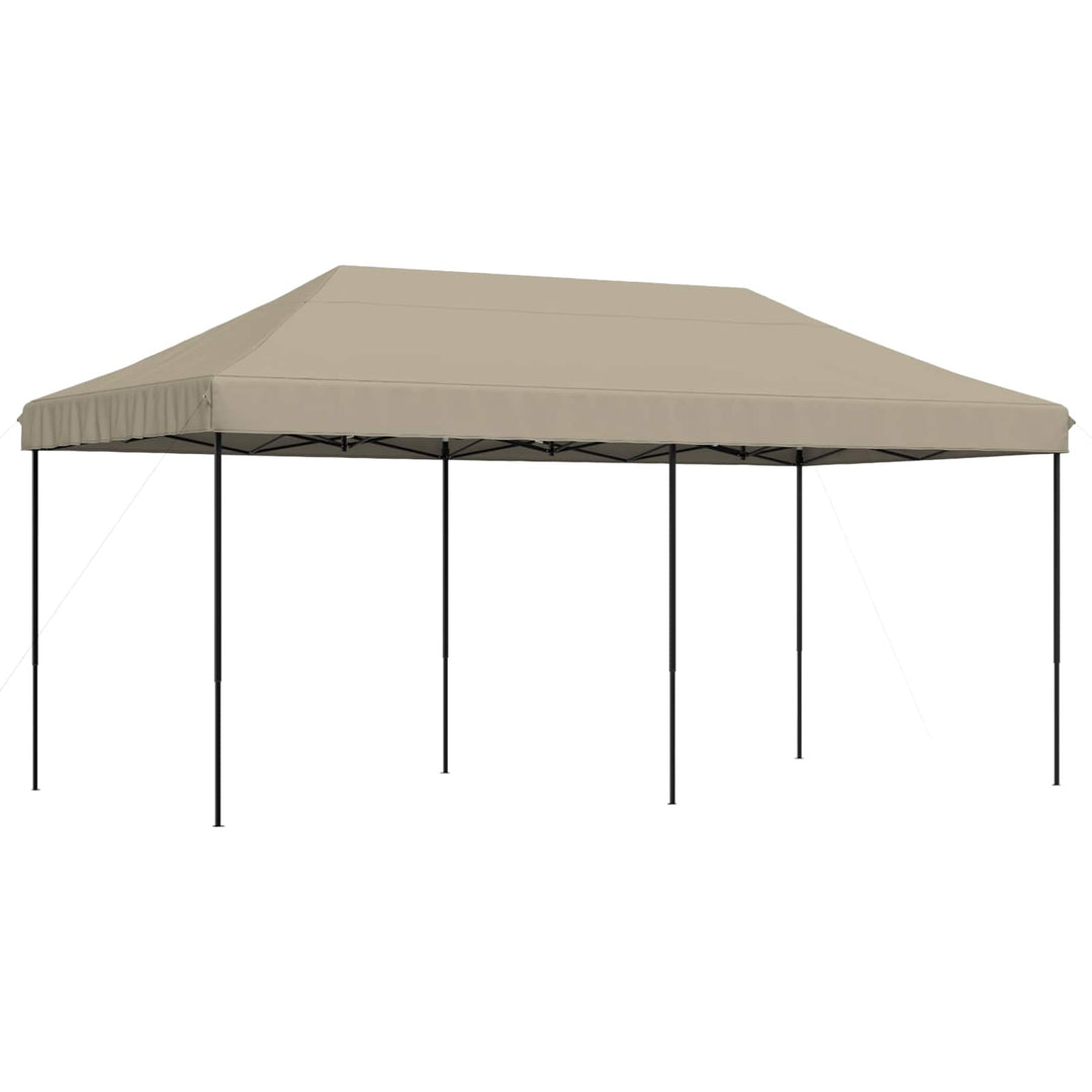 Party Tent Gråbrun 292 x 580 x 315 cm Oxford stof