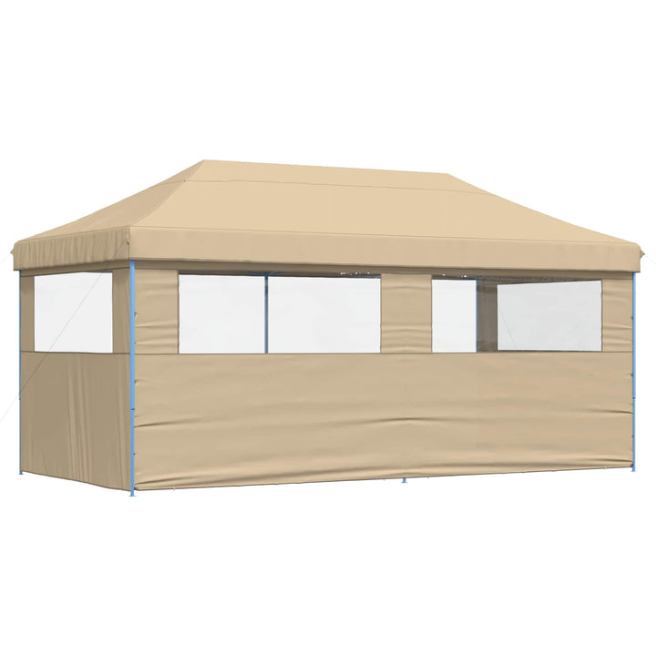 Party Tent Beige 292 x 580 x 315 cm Oxford stof