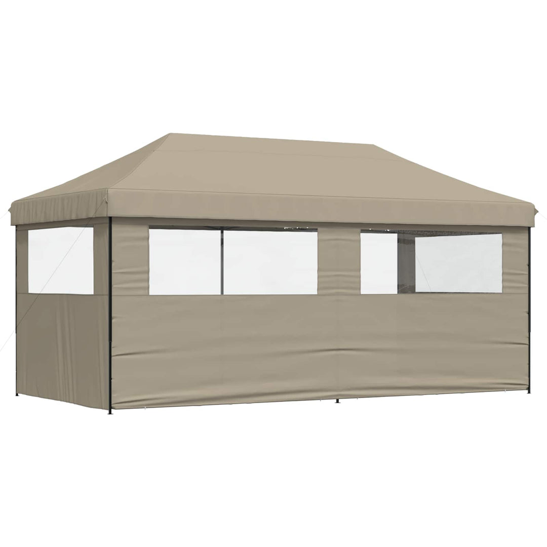 Party Tent Gråbrun 292 x 580 x 315 cm Oxford stof